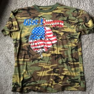 War Hungry band. Hardcore. Camo XL.